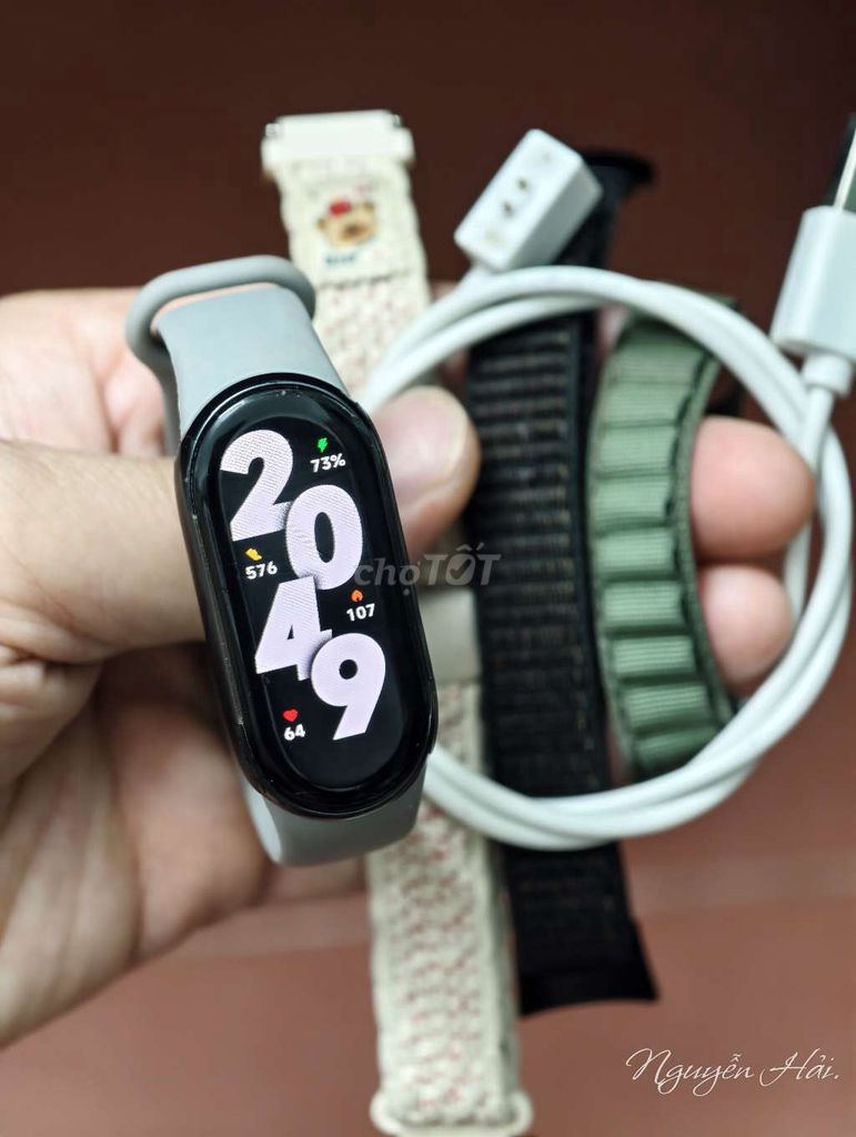 Xiaomi Smart Band 8 Xám. Mua bán Thiết bị đeo thông minh tại Quận Nam Từ Liêm Hà Nội được đăng bởi sống phải chất hình 1