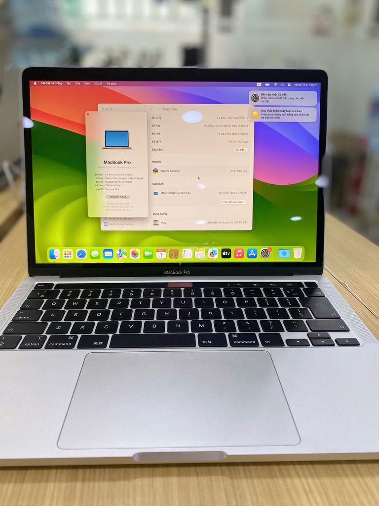  Pro 13inch 2020 Core i5 và Core i7 Đủ Cấu Hình. Mua bán Laptop tại Quận 10 Tp Hồ Chí Minh được đăng bởi Lapvn hình 1