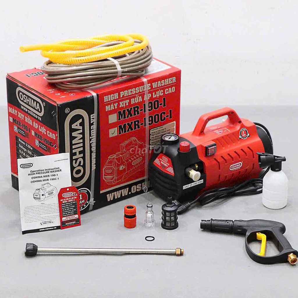 Máy xịt rửa OSHIMA MXR-190-1. Mua bán Đồ chuyên dụng, Giống nuôi trồng tại Quận Ninh Kiều Cần Thơ được đăng bởi NGHĨA107 hình 1