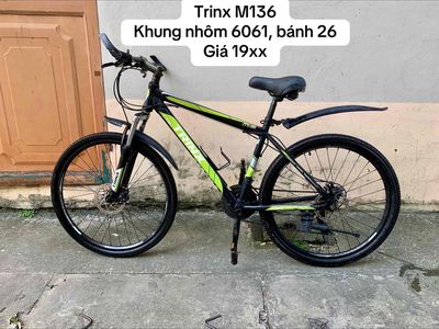 Thanh lý xe đạp TRINX M136 size 26 khung nhôm. Mua bán Xe đạp tại Thị xã Sơn Tây Hà Nội được đăng bởi Hùng Dương