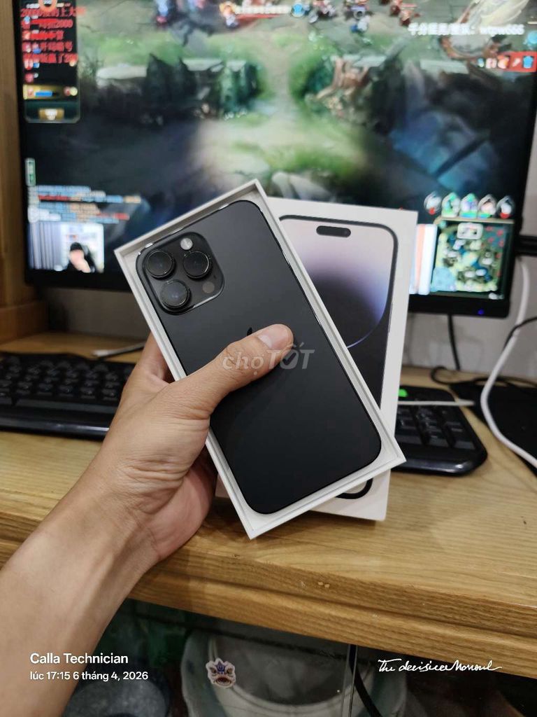 Apple iPhone 14 Pro Max 128GB Đen. Mua bán Điện thoại tại Quận Hoàng Mai Hà Nội được đăng bởi Hải Đăng hình 1