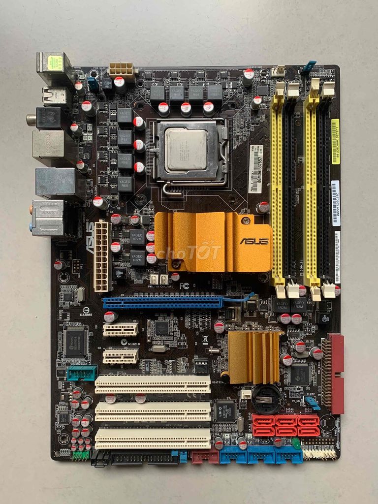 Combo Asus P5QL-E + Q8400 + 2GB DDR2. Mua bán Linh kiện (RAM, Card...) tại Quận Gò Vấp Tp Hồ Chí Minh được đăng bởi Hung hình 1