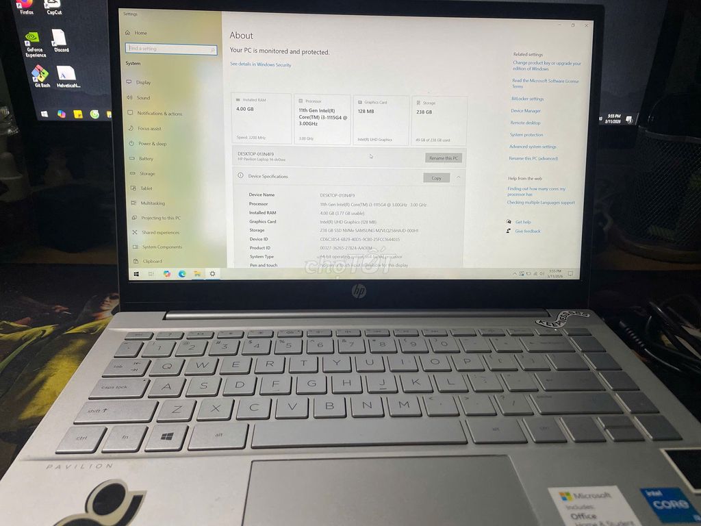 Laptop HP Pavilion 14 – i3 Gen 11 – Máy đẹp 98%. Mua bán Laptop tại Thành phố Thủ Đức Tp Hồ Chí Minh được đăng bởi vũ vũ hình 1
