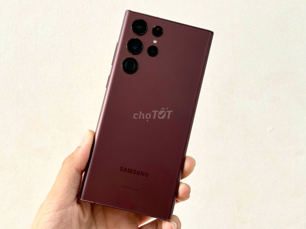Samsung Galaxy S22 Ultra 5G 128GB Đỏ Zin Bao Xài. Mua bán Điện thoại tại Quận Ninh Kiều Cần Thơ được đăng bởi Cầm đồ Nhanh hình 1