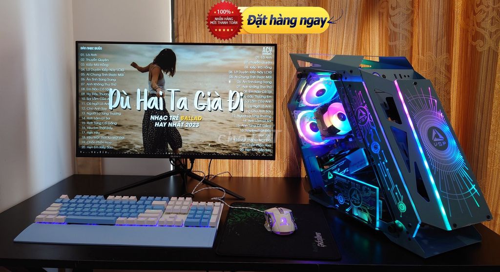 Xả bộ PC H510-i5 chơi game, làm đồ hoạ cực mượt