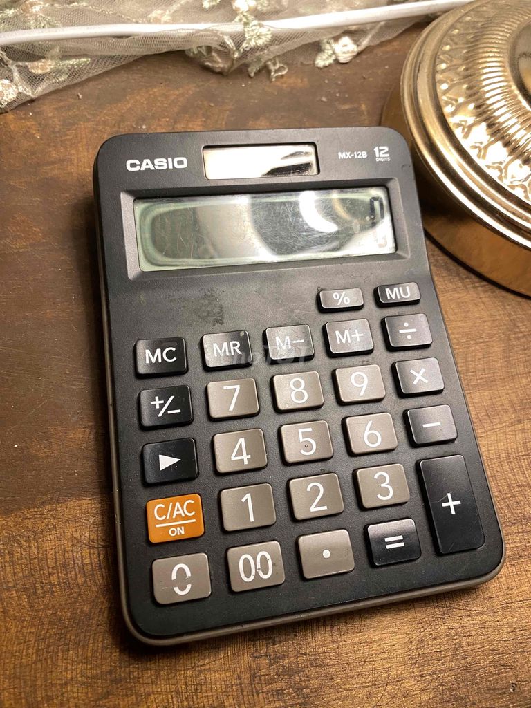 20k Máy tính bỏ túi Casio MX-12B Đen. Mua bán Đồ dùng văn phòng tại Quận Bình Tân Tp Hồ Chí Minh được đăng bởi Tin Còn Hàng Còn hình 1