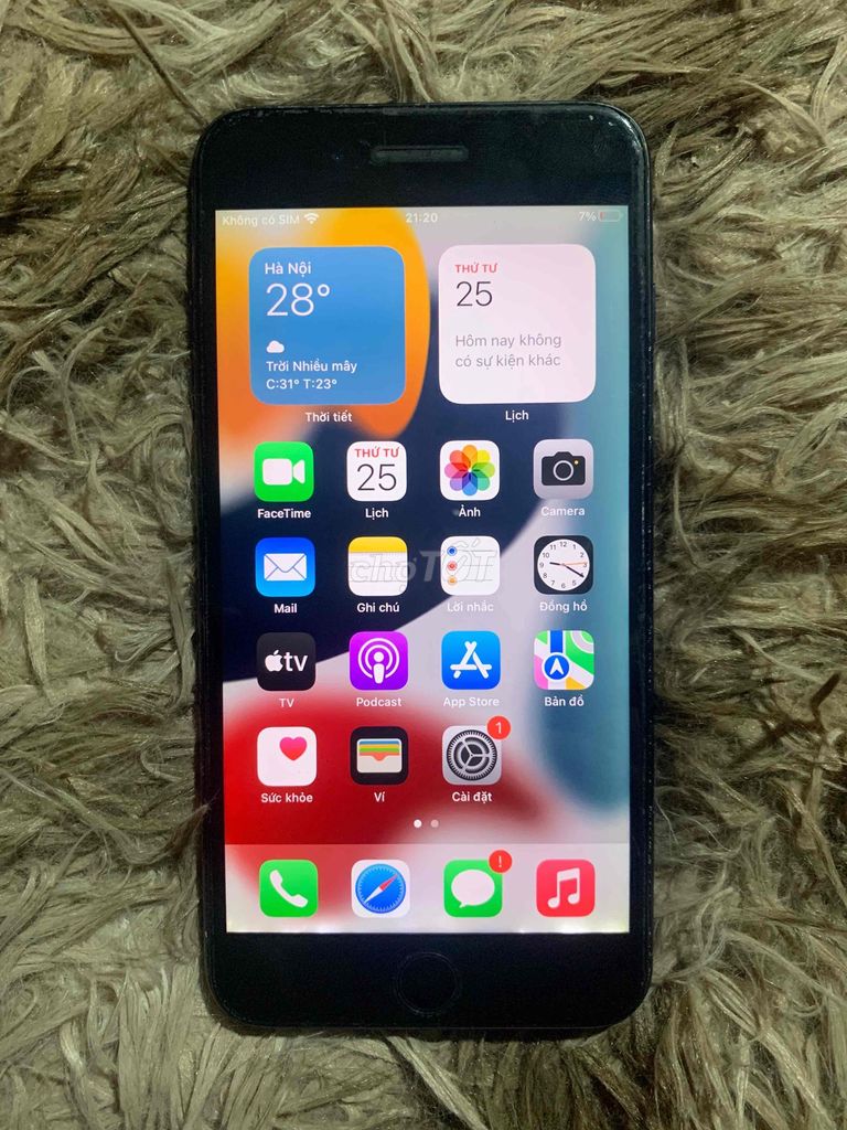 Điện thoại iPhone 7plus full cn zin. Mua bán Điện thoại tại Quận Cầu Giấy Hà Nội được đăng bởi Lã Quang Định hình 1