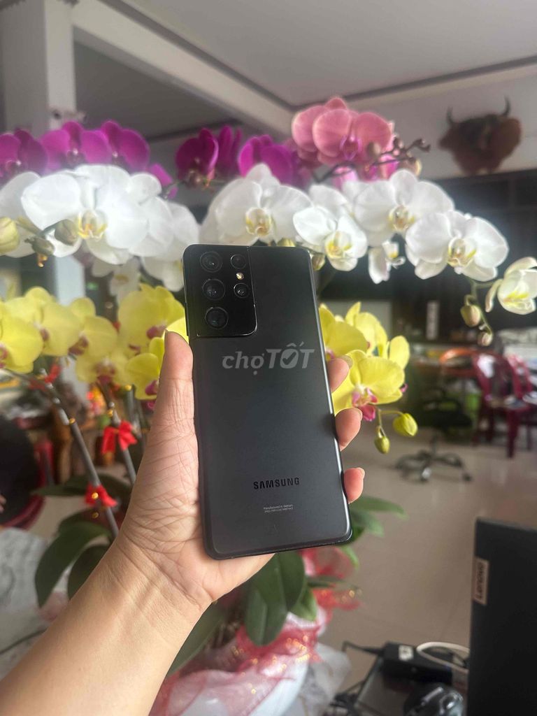 samsung s21 ultra5G ram12/128 pin5000, màu đen. Mua bán Điện thoại tại Thành phố Buôn Ma Thuột Đắk Lắk được đăng bởi thanh lý cầm đồ 98 y ngông hình 1