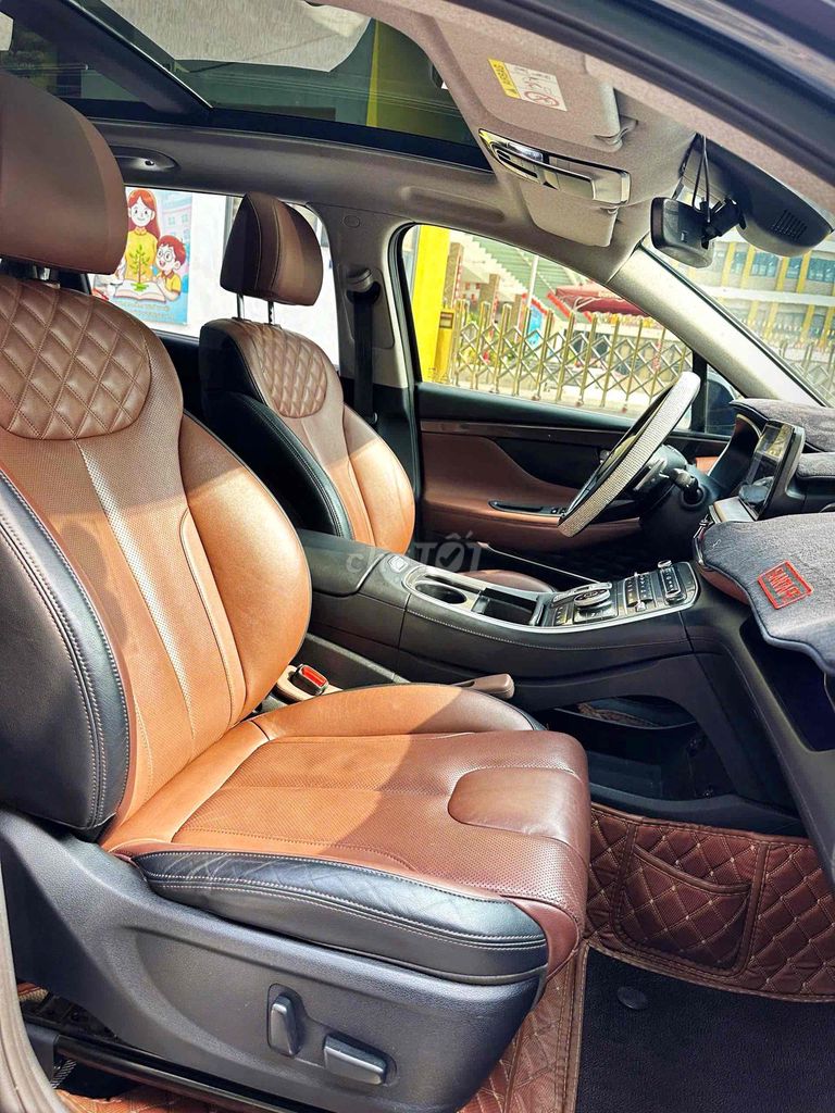 Hyundai Santafe 2022 2.2D Premium Đen. Mua bán Ô tô tại Quận Cầu Giấy Hà Nội được đăng bởi Thái Hoàng Long Auto hình 11