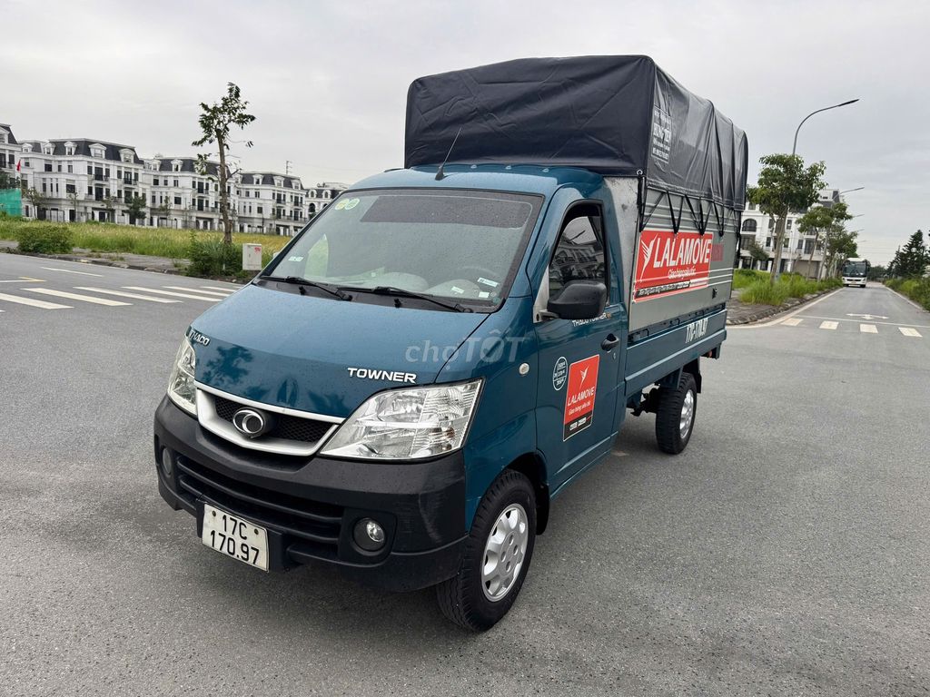 BÁN XE TOWNER990 -THÙNG MUI BẠT – XANH - NĂM 2022. Mua bán Xe tải, xe ben tại Thành phố Thái Bình Thái Bình được đăng bởi vũ quý tưởng hình 3