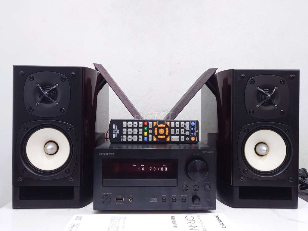 Onkyo CR-N755, loa Onkyo D-112EXT đúng bộ - 131911388