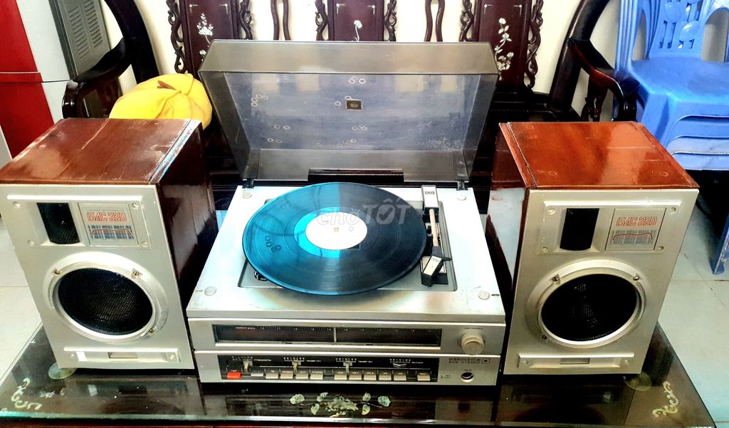 Bộ âm thanh Kahmama 205 Đầu đĩa than Radio. Mua bán Đồ sưu tầm, đồ cổ tại Huyện Thuỷ Nguyên Hải Phòng được đăng bởi Thủy Nguyên hình 1