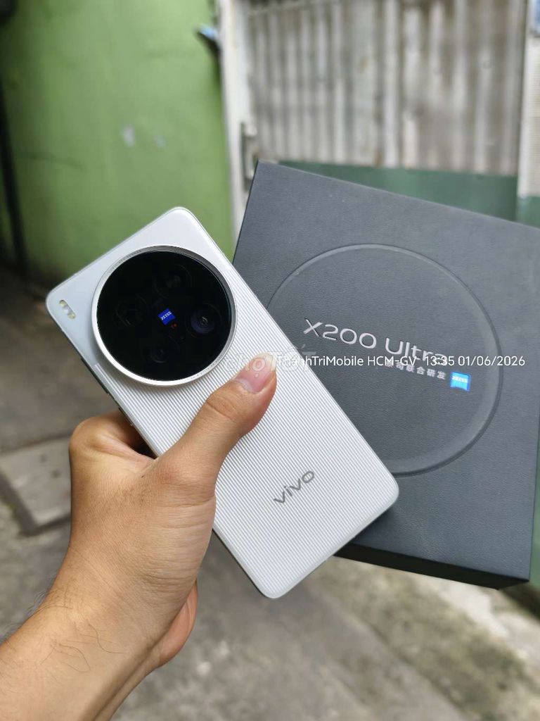 Vivo X200 Ultra 16/512GB Trắng fullbox . Mua bán Điện thoại tại Quận Gò Vấp Tp Hồ Chí Minh được đăng bởi Thanh Tri hình 1