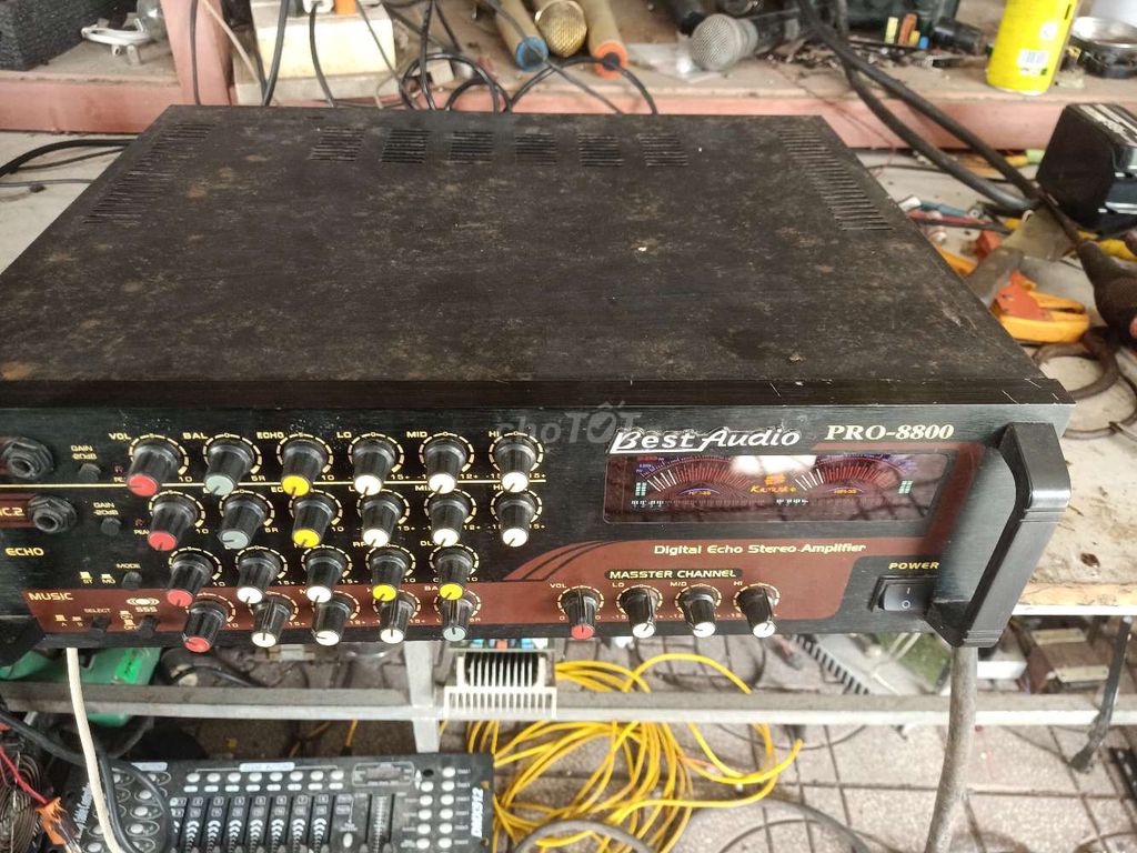 Amply Best Audio PRO-8800 Đen. Mua bán Tivi, Âm thanh tại Huyện Mang Thít Vĩnh Long được đăng bởi Thuận hình 1