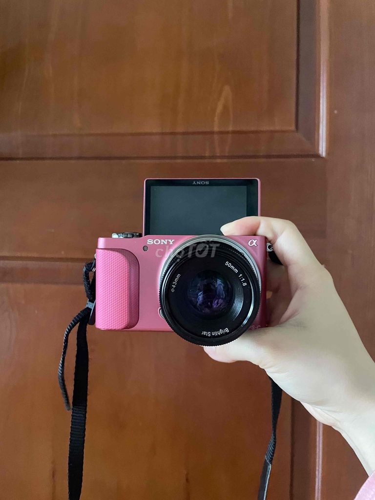 Máy ảnh Sony NEX-3N Hồng + kit + phụ kiện. Mua bán Máy ảnh, Máy quay tại Quận Hoàng Mai Hà Nội được đăng bởi Hải Linh Vũ hình 1
