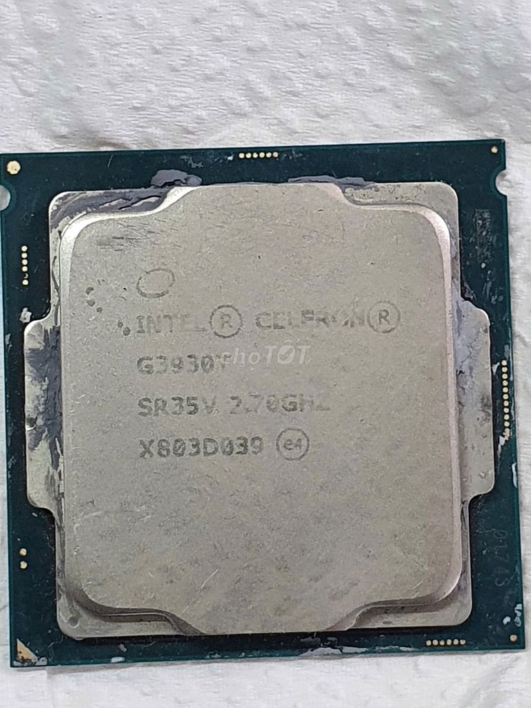 CPU Intel Celeron G3930T 2 nhân / 2 luồng. Mua bán Linh kiện (RAM, Card...) tại Quận Bình Thuỷ Cần Thơ được đăng bởi Mionho hình 1