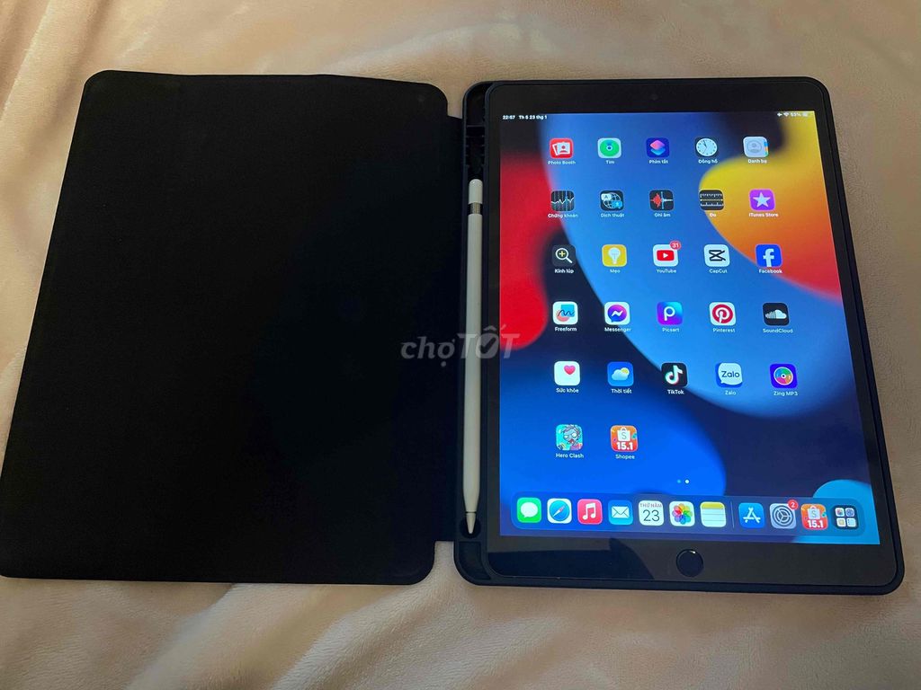 thanh lý ipad pro 10.5 wifi + 4G, kèm bút pen 1