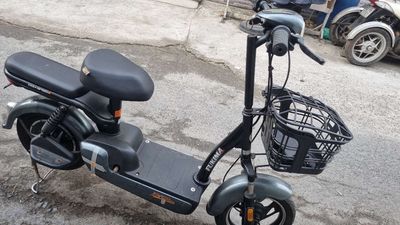 Xe đạp điện Fukima màu Xám