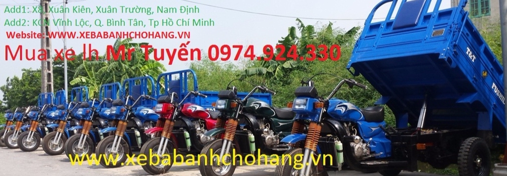 xe ba bánh chở hàng T&T FUSHIDA xe ba bánh chở hàng T&T FUSHIDA