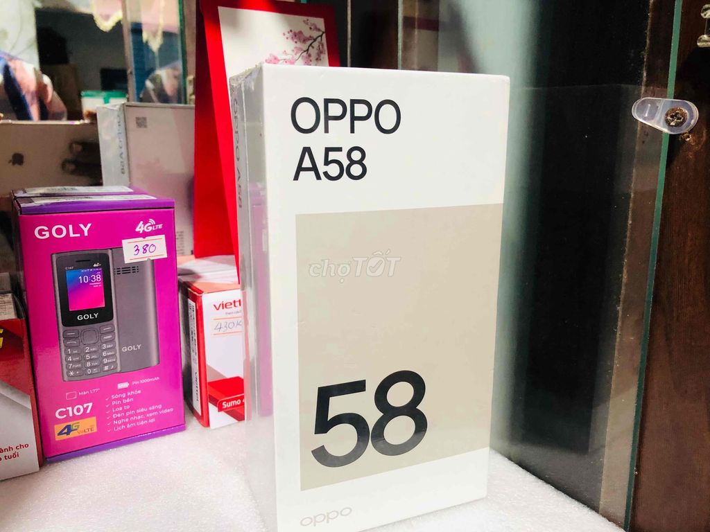 Oppo A58 5G ram 6 rom 128gb mới 100%