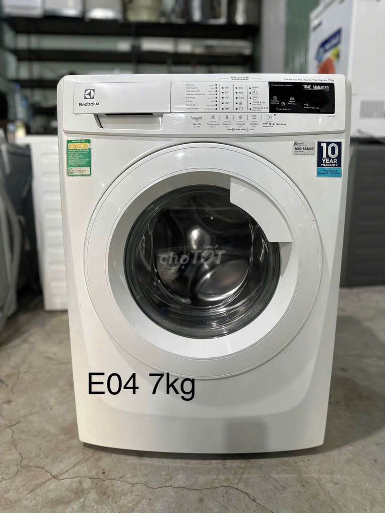 Máy giặt lồng ngang electrolux 7kg còn đẹp