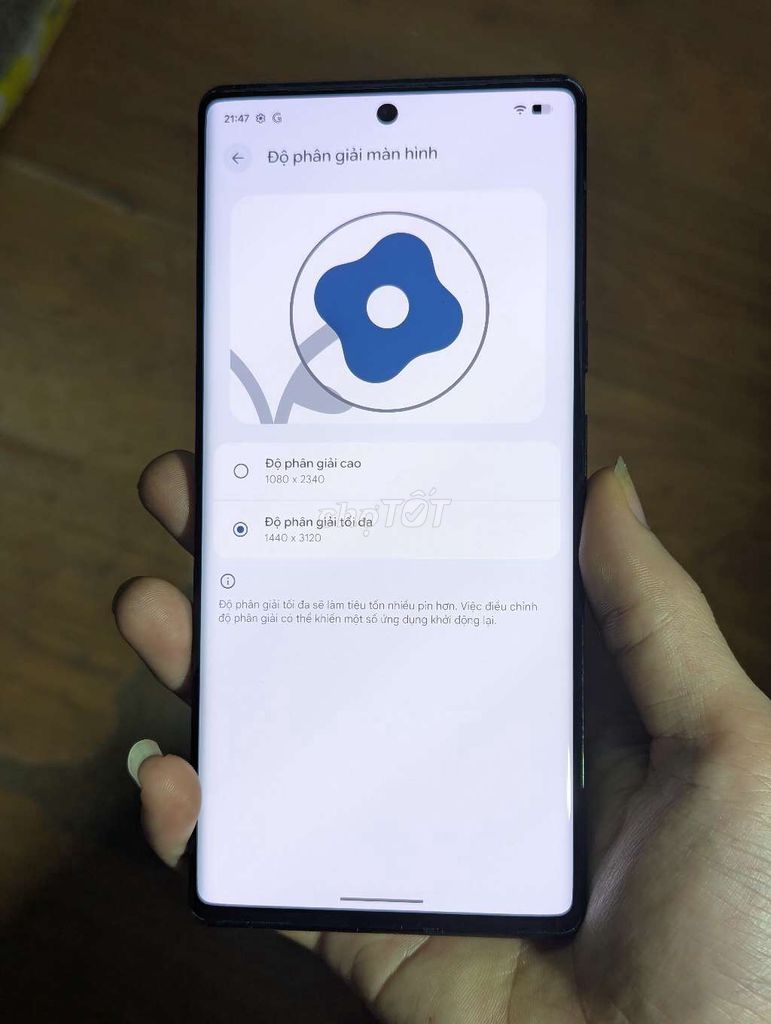 Google Pixel 6 Pro 128GB Xám. Mua bán Điện thoại tại Quận Thanh Xuân Hà Nội được đăng bởi Lê Trung hình 1