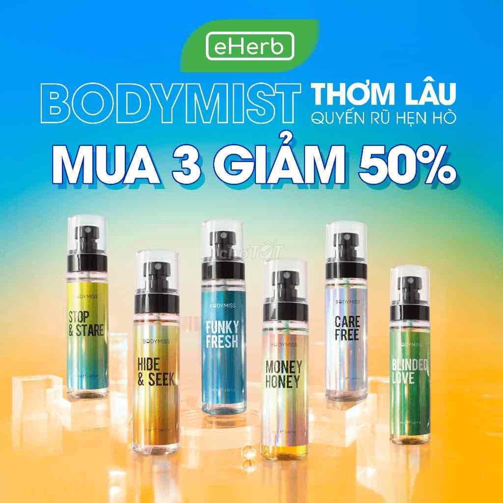 Body Mist Unisex Xịt Thơm Toàn Thân