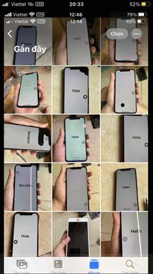 Màn hình zin chữa cháy lỗi iphone X Xs Xsm 11 12. Mua bán Linh kiện (RAM, Card...) tại Quận Tân Phú Tp Hồ Chí Minh được đăng bởi Min Min