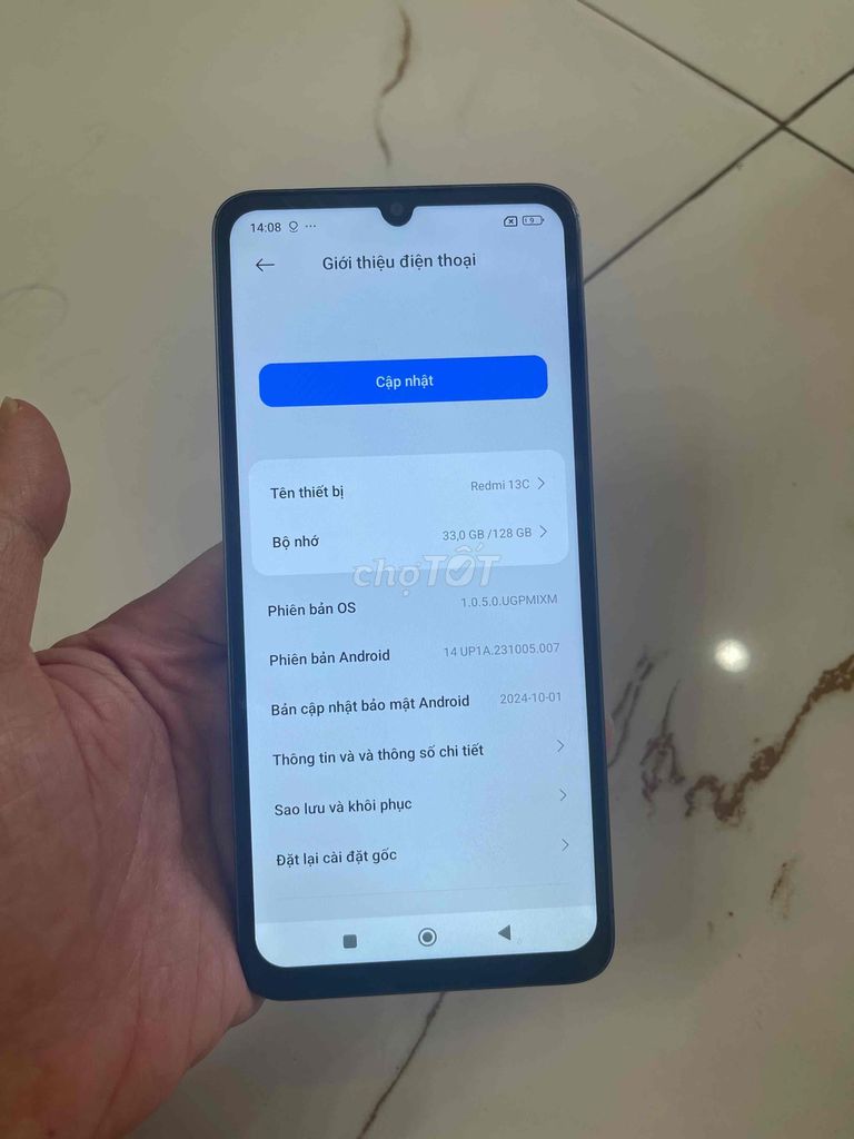 Bán Xiaomi Redmi 13C zin xấu pin 5000. Mua bán Điện thoại tại Quận Hà Đông Hà Nội được đăng bởi Mạnh Mobile hình 1