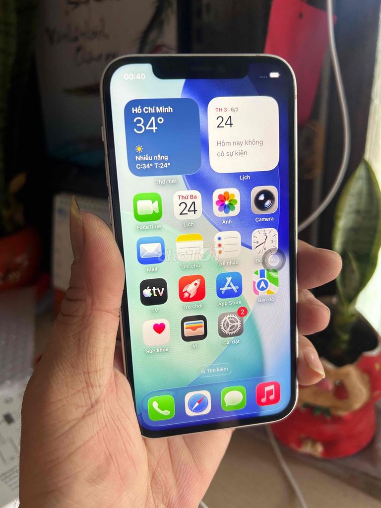 Apple iPhone 12 64GB Trắng. Mua bán Điện thoại tại Thành phố Thuận An Bình Dương được đăng bởi  Phan Trung hình 1