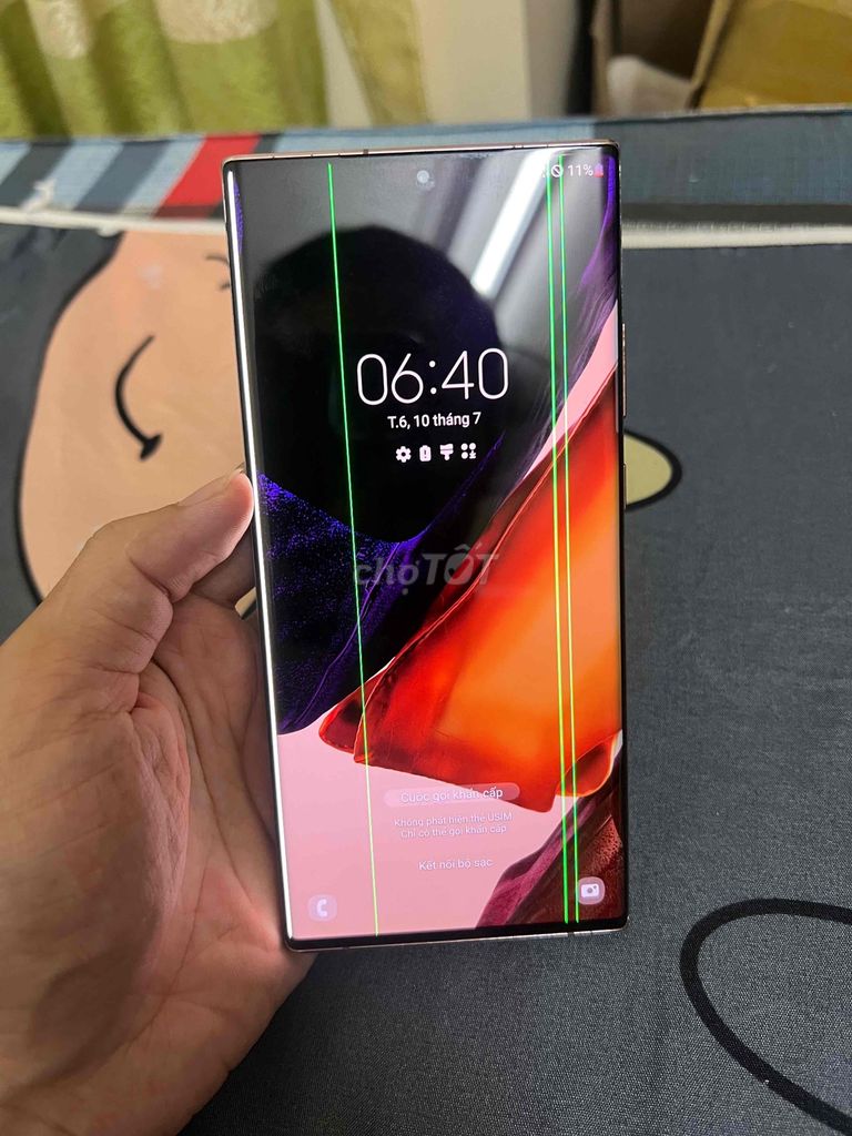 Samsung Note 20 bản hàn 12/256 sọc màn. Mua bán Điện thoại tại Quận Tây Hồ Hà Nội được đăng bởi Nguyễn Văn Lung hình 1