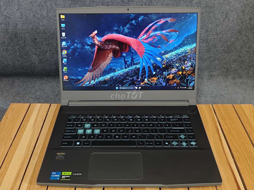 MSI Thin 15 B13UCX i5-13420H 16GB/512GB/RTX 2050. Mua bán Laptop tại Quận Ninh Kiều Cần Thơ được đăng bởi TuDen Laptop hình 1