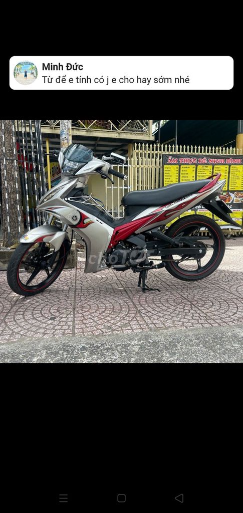 Yamaha Exciter màu Bạc Đỏ. Mua bán Xe máy tại Thành phố Phú Quốc Kiên Giang được đăng bởi Võ Chí Nguyện hình 1