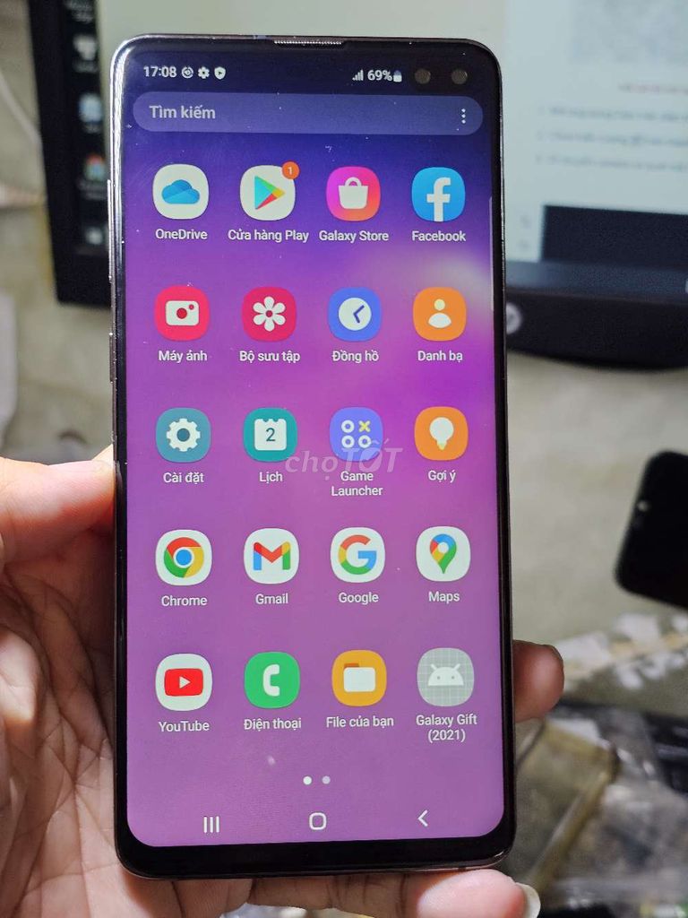 Galaxy S10+ 128GB 8GB 98% VN giá rẻ bèo nhèo . Mua bán Điện thoại tại Quận 8 Tp Hồ Chí Minh được đăng bởi Thiên Hòa mobile  hình 1
