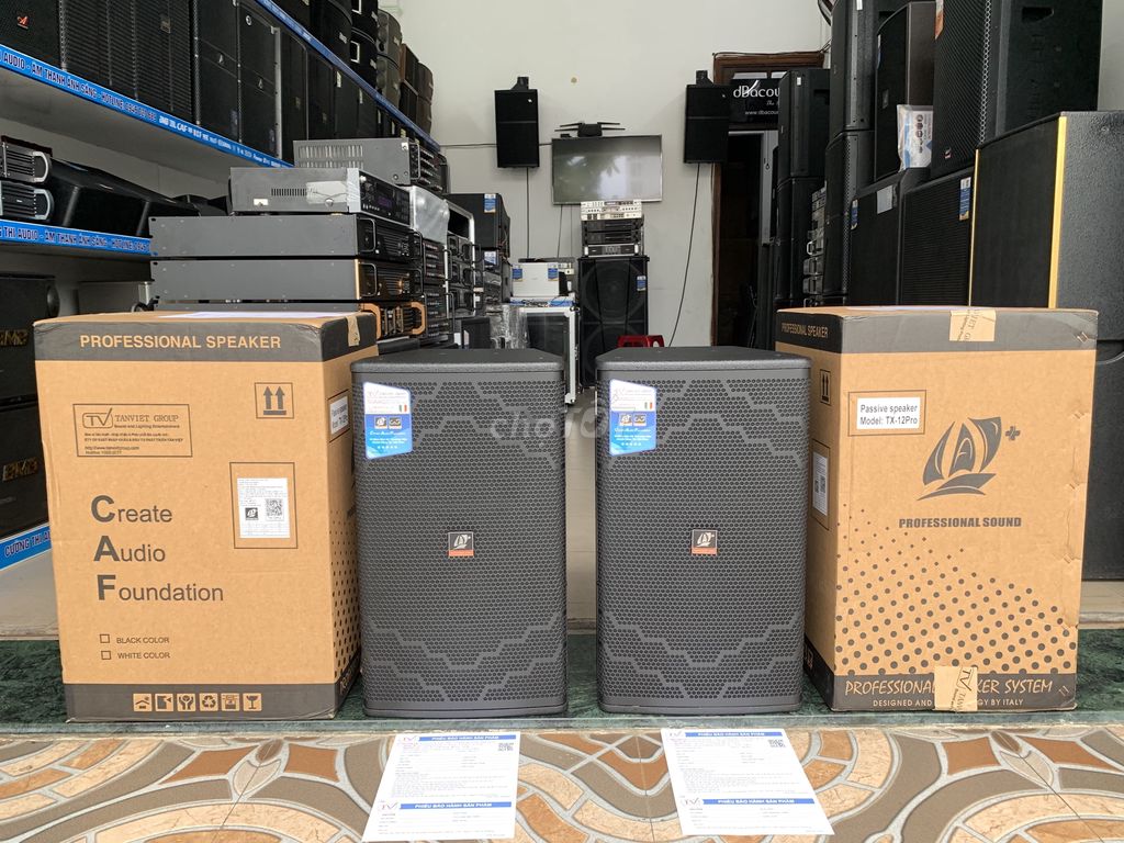 LOA CAO CẤP CAF TX-12Pro XỊN CHÍNH HÃNG NHẬP KHẨU. Mua bán Tivi, Âm thanh tại Quận Sơn Trà Đà Nẵng được đăng bởi cường audio hình 1