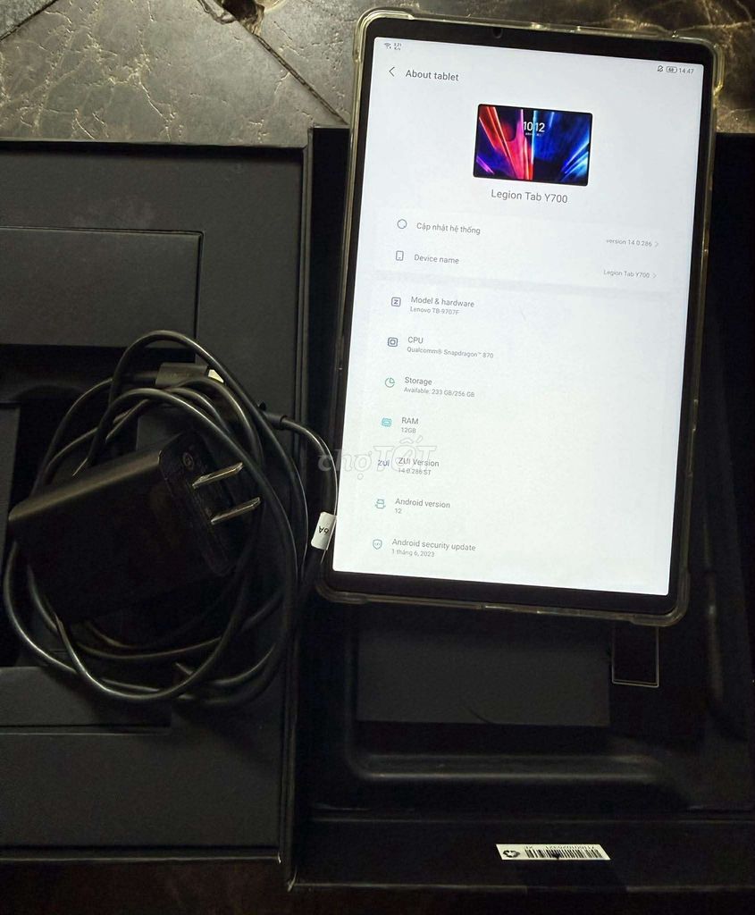 Lenovo Legion Tab Y700 12GB/256GB. Mua bán Máy tính bảng tại Thành phố Qui Nhơn Bình Định được đăng bởi Man hình 1