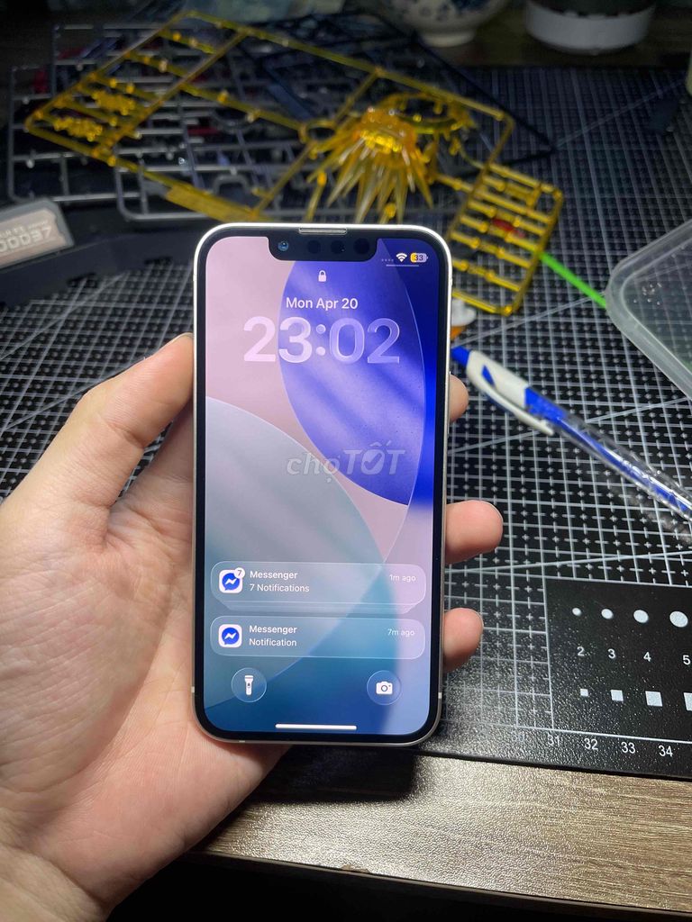 Apple iPhone 13 mini 128GB Trắng. Mua bán Điện thoại tại Quận Tân Phú Tp Hồ Chí Minh được đăng bởi Phạm Duy Linh hình 1