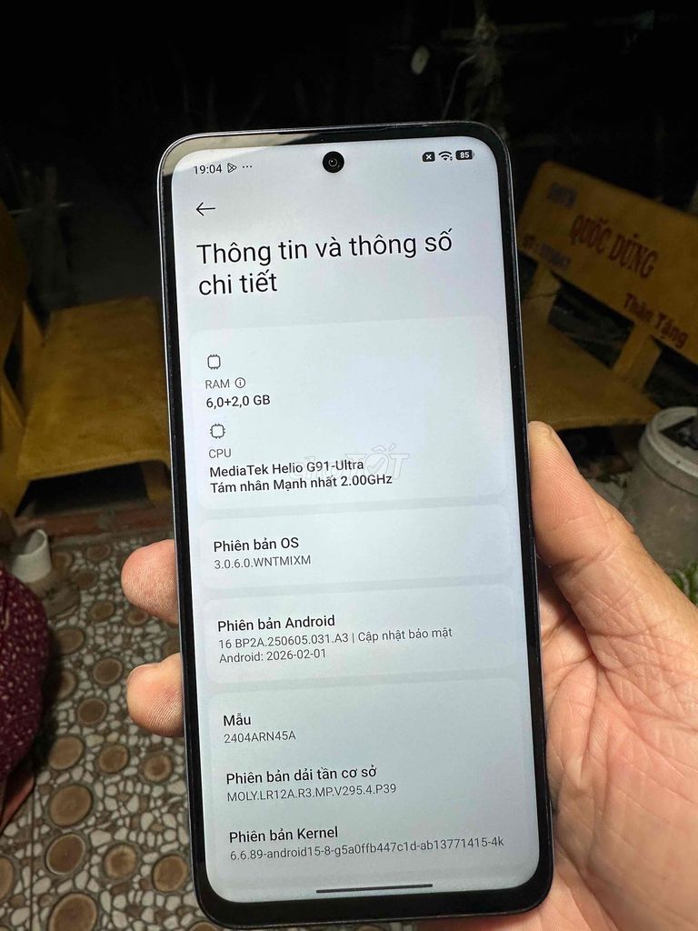 Xiaomi Redmi 13X 128GB Xanh dương có fix nhẹ. Mua bán Điện thoại tại Huyện Gò Công Đông Tiền Giang được đăng bởi Phong Vũ hình 1