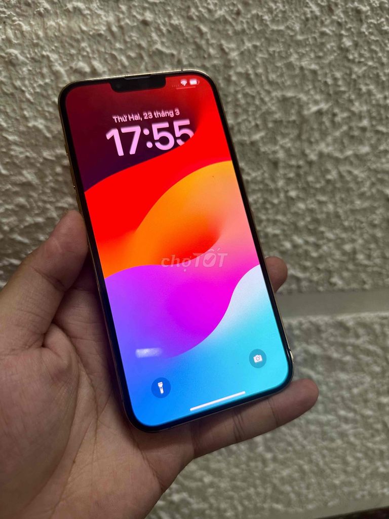 Apple iPhone 13 Pro Max 128GB Vàng. Mua bán Điện thoại tại Quận Cẩm Lệ Đà Nẵng được đăng bởi Nguyễn Văn Công Thành hình 1