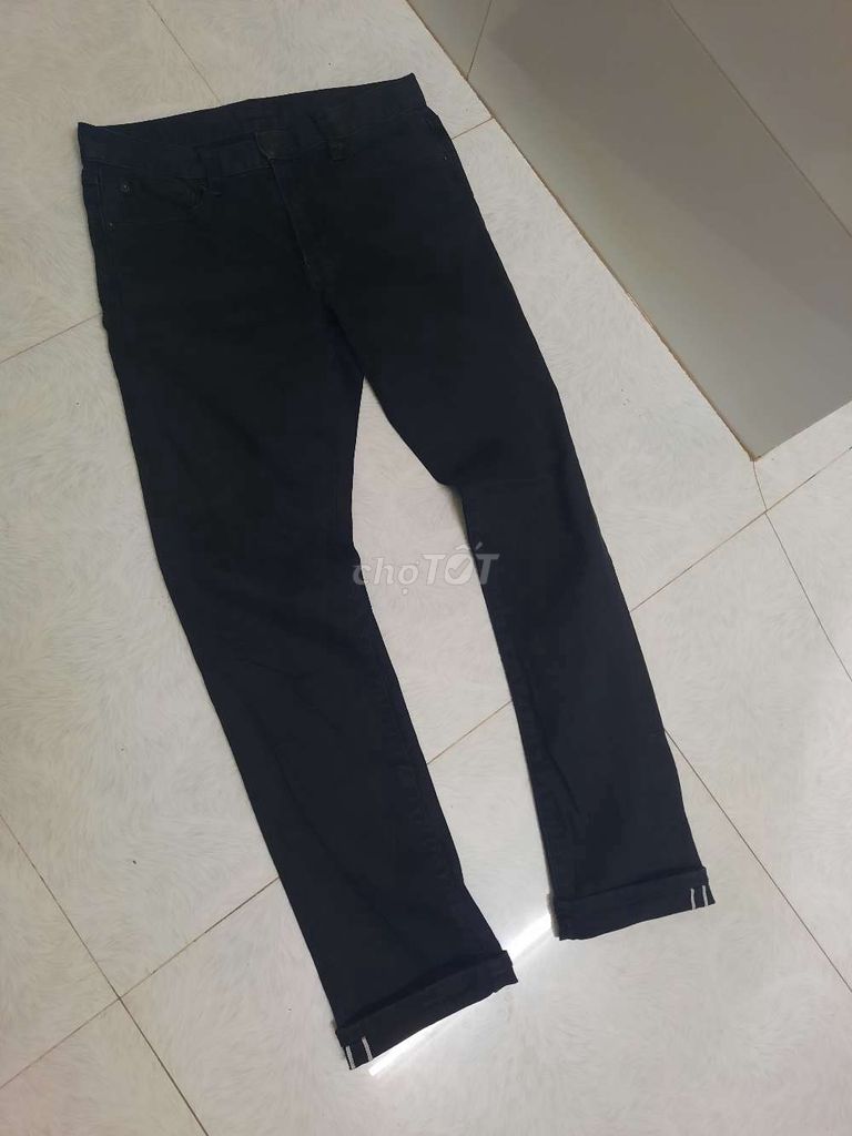 Quần Jean Uni lai biên sz 31. Mua bán Quần áo tại Thành phố Châu Đốc An Giang được đăng bởi Đồ Seconhand Vintage hình 1