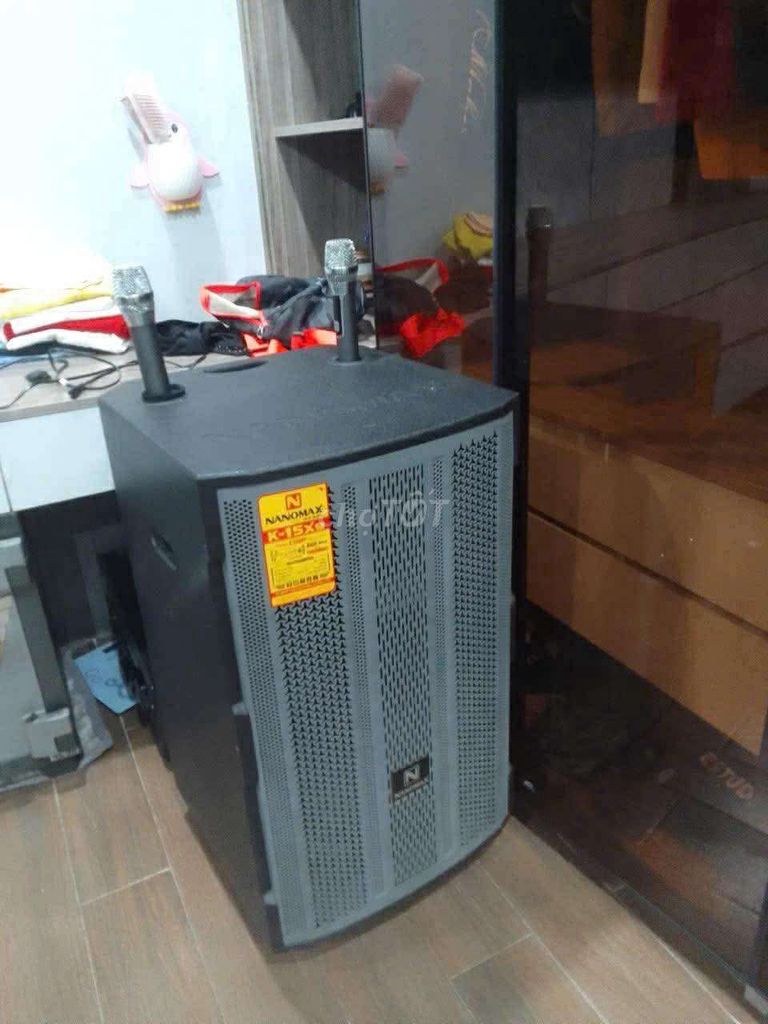 Loa karaoke Nanomax K-1500 Đen. Mua bán Tivi, Âm thanh tại Thành phố Bến Tre Bến Tre được đăng bởi honggam hình 1