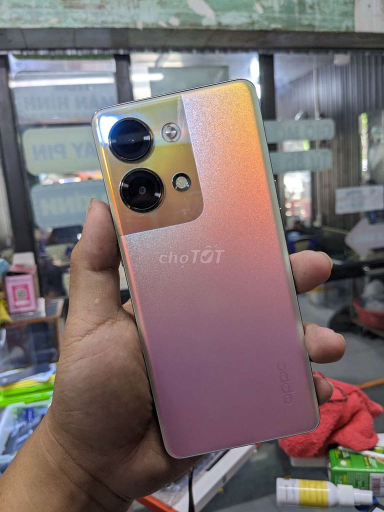 Oppo Reno9 5G Hồng 256GB. Mua bán Điện thoại tại Thành phố Long Xuyên An Giang được đăng bởi Smartphone giá rẻ hình 1