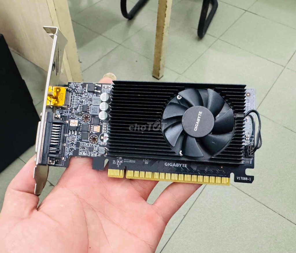 Card Gigabyte GT 730 2GB D5 chuẩn đẹp keng. Mua bán Linh kiện (RAM, Card...) tại Quận 12 Tp Hồ Chí Minh được đăng bởi Anh Tuan hình 1