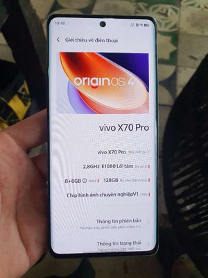 Vivo X70 Pro 128GB Xám full cn