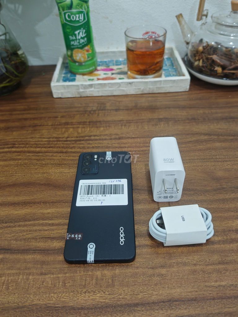Oppo Reno 6 5G Đen 12/256 sạc 80w có ship COD. Mua bán Điện thoại tại Quận Hoàng Mai Hà Nội được đăng bởi Trần Ngọc Hiếu hình 1