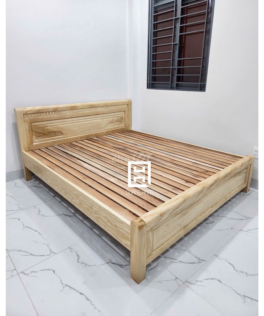 GIƯỜNG GỖ SỒI _GIƯƠNG GỖ SỒI_GIƯỜNG NGỦ GỖ GIÁ RẺ. Mua bán Giường, chăn ga gối nệm tại Quận 1 Tp Hồ Chí Minh được đăng bởi Nội Thất Quang Hùng TD hình 1