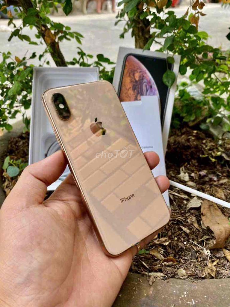 iPhone xs 64gb quốc tế vàng gold nguyên zin