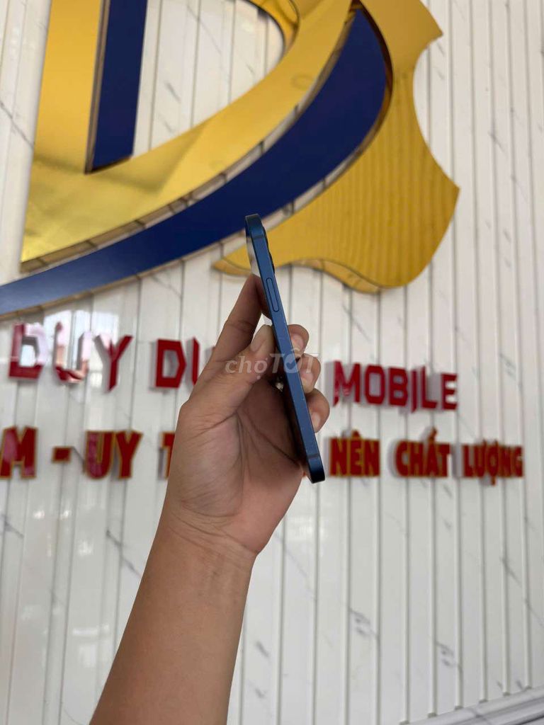 Apple iPhone 12 64GB Xanh KH/A Đã sử dụng,có góp. Mua bán Điện thoại tại Thành phố Cà Mau Cà Mau được đăng bởi Duy Dustin Mobile hình 1