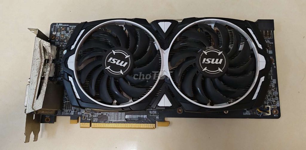 Card đồ họa MSI Armor RX 580 8G Đen. Mua bán Linh kiện (RAM, Card...) tại Quận Ngũ Hành Sơn Đà Nẵng được đăng bởi José Mourinho hình 1