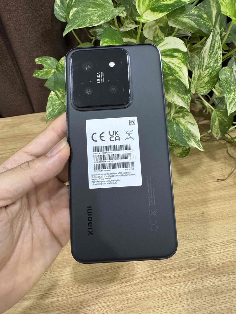 Xiaomi 14 12/512GB Quốc Tế CHÍNH HÃNG lưng có Logo. Mua bán Điện thoại tại Quận Hoàng Mai Hà Nội được đăng bởi Gia Vinh hình 1